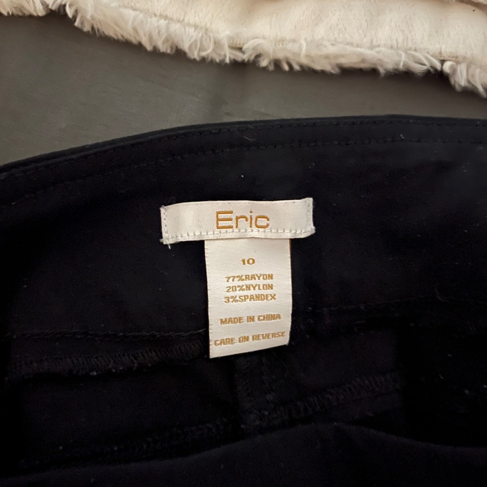 Eric Black Pants